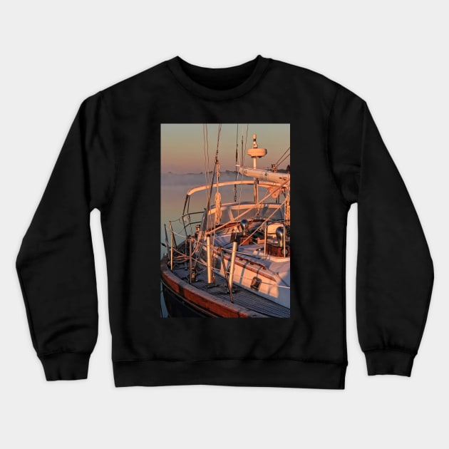 Frost on the Boat Crewneck Sweatshirt by tgass